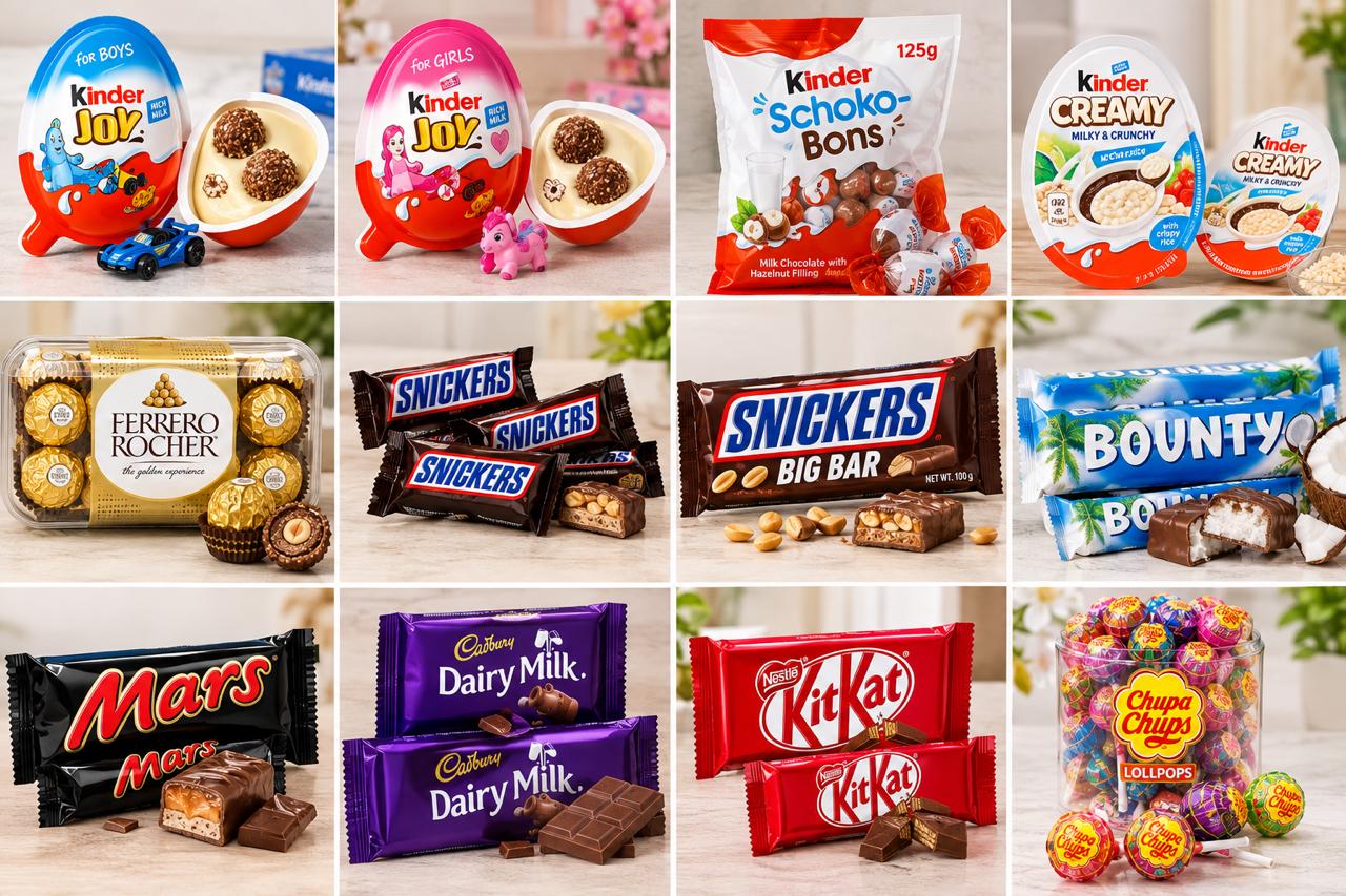 Wholesale chocolates and confectionery